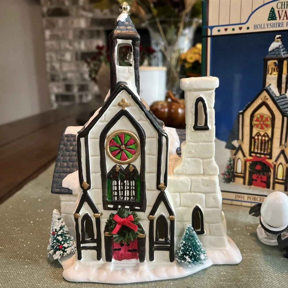 Christmas Valley vintage lighted
